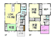 間取図　4LDK